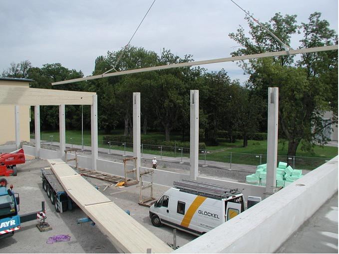 Holzdachkonstruktion